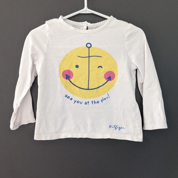 Tommy Hilfiger Other - Tommy Hilfiger "Sea you at the pier" white top